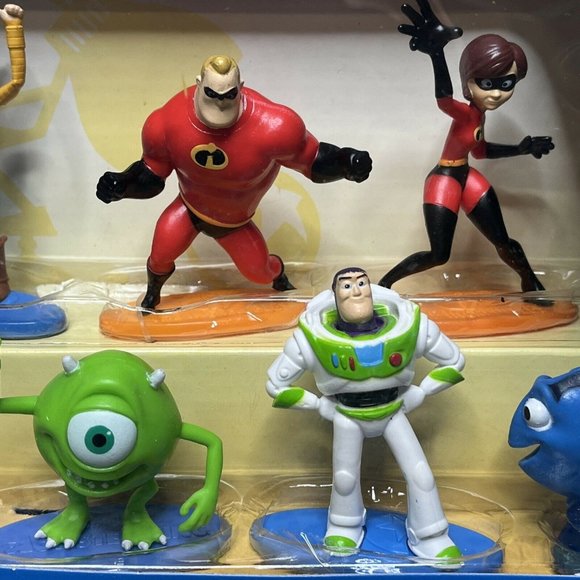 Disney/Pixar Monsters Inc/Toy Story/Collector 9-Pack New Micro Action Figures. - Picture 8 of 8